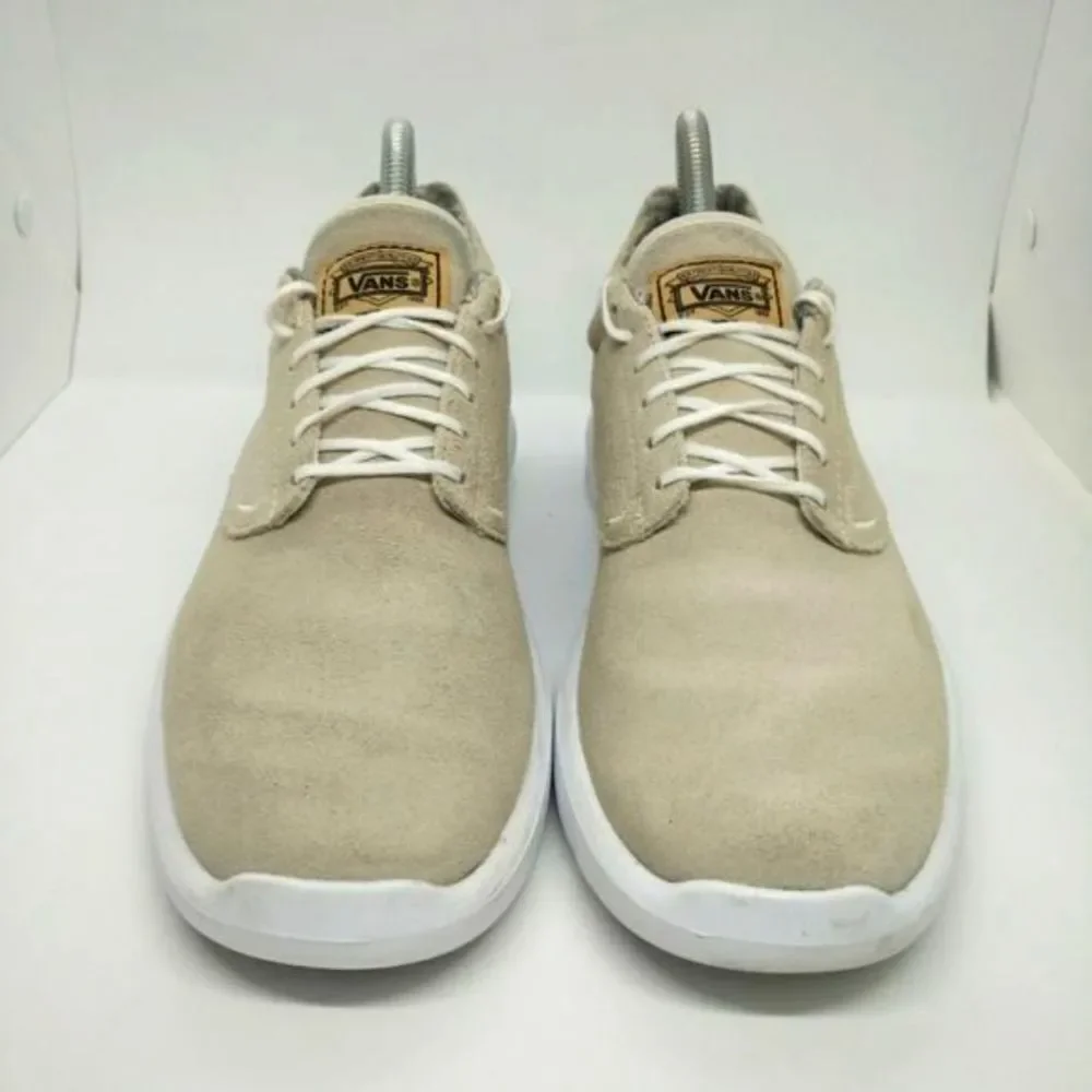 Vans Ultracush Lite Athletic Shoes Unisex Mens Size 7.5 Womens Size 9 Beige Casu